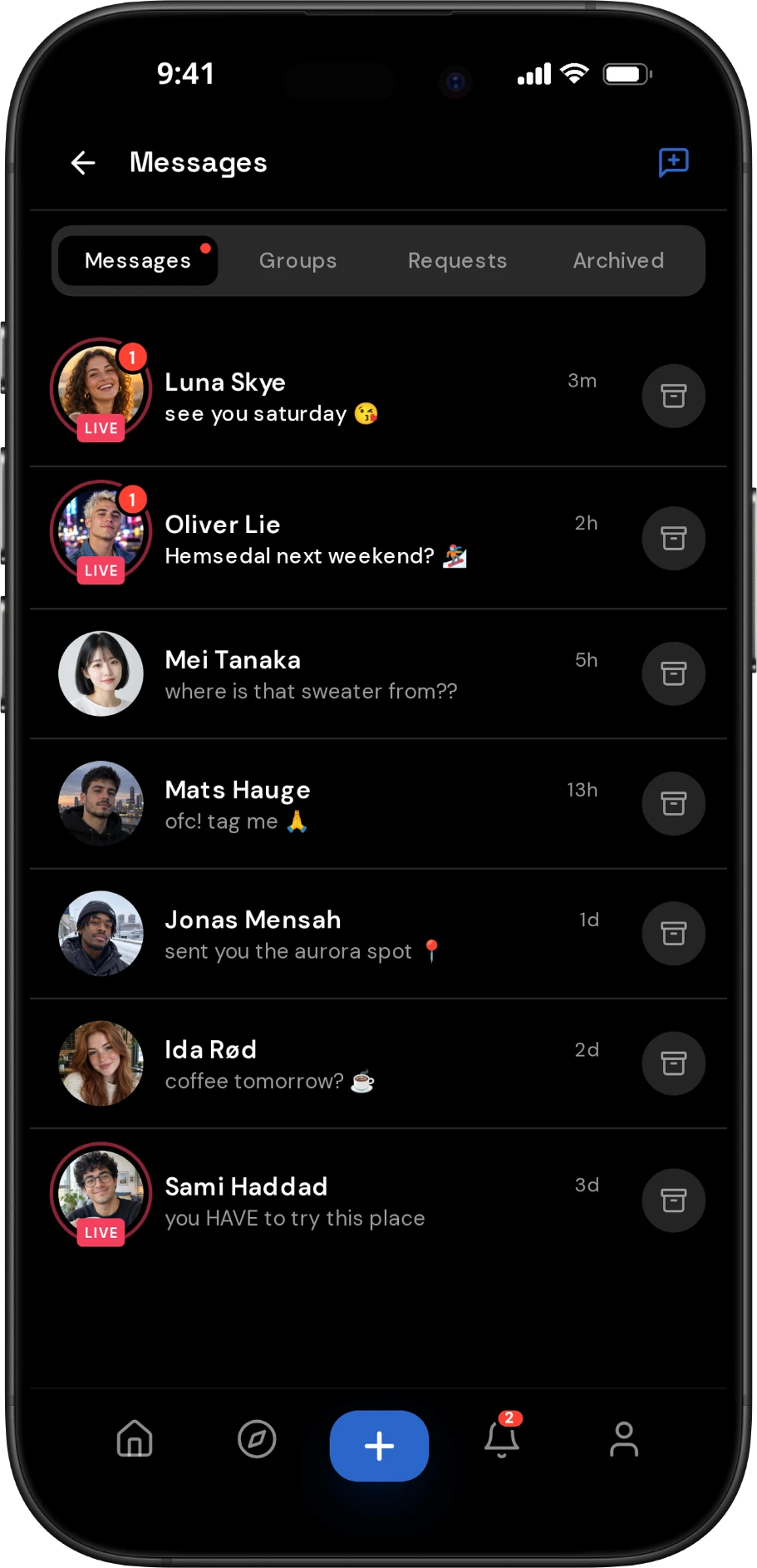 Messages